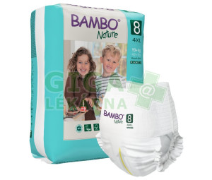 Bambo Nature Pants 8 navlékací dětské plenkové kalhotky 19+ kg 16ks