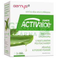 Barnys ACTIValoe - lékárenská aloe 2x500ml