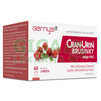 Barnys Cran-Urin megaPAC brusinky 60 kapslí