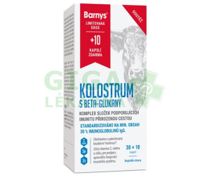 Barnys Kolostrum s beta-glukany limit.ed.cps.30+10
