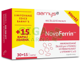 Barnys NovoFerrin cps.30+15 ZDARMA