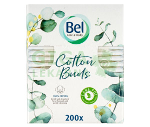 Bel Face&Body Cotton vatové tyčinky ze 100% bavlny krabička 200ks