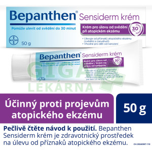 Fotka Bepanthen Sensiderm krém 50g Obrázek Bepanthen Sensiderm krém 50g