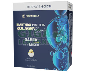 Biarthro protein kolagen drink 2x30 sáčků+dárek mini mixér