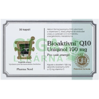 Bioaktivní Q10 Uniqinol 100mg 30 kapslí
