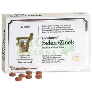 Fotka Bioaktivní Selen+Zinek tbl.30 Obrázek Bioaktivní Selen+Zinek tbl.30