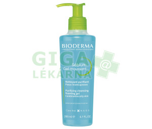 BIODERMA Sébium Gel moussant 200 ml - pumpa