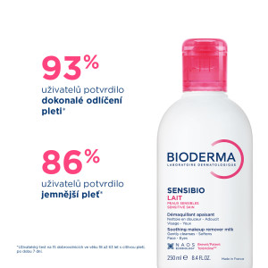 Fotka BIODERMA Sensibio mléko 250ml Obrázek BIODERMA Sensibio mléko 250ml