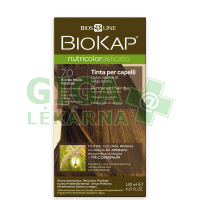 BIOKAP Barva na vlasy 7.0 Blond přír.střední 140ml
