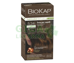 BIOKAP RAPID Barva na vlasy 5.34 Med.-kaštan.135ml