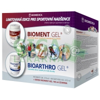 Bioment+Bioarthro gel 2x370ml+Bioment 100ml zdarma