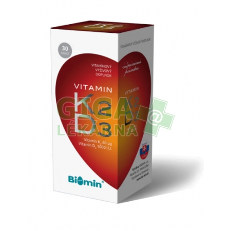 Biomin vitamin k2 d3 1000 i.u dávkovanie