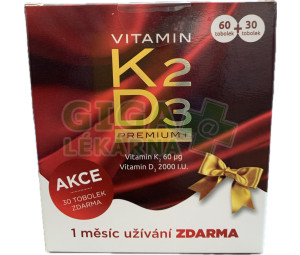 Biomin VITAMIN K2+D3 2000 I.U. PREMIUM tob.60+30