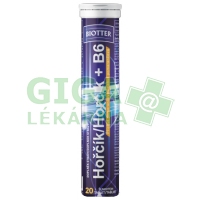 Biotter Hořčík s vit.B6 pomeranč 20ks šum.tbl.