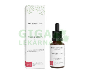 Biovitality Cholesterol bezlihový extrakt 25 ml