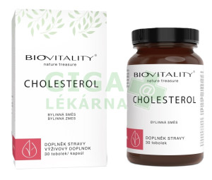 Biovitality Cholesterol bylinná směs 30 tob.