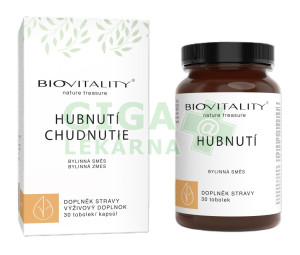 Biovitality Hubnutí bylinná směs 30 tob.