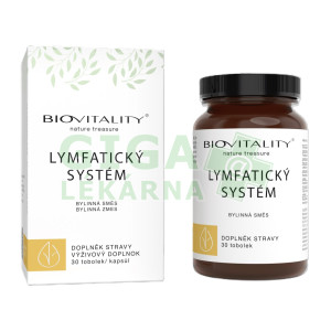 Biovitality Lymfatický systém bylinná směs 30 tobolek
