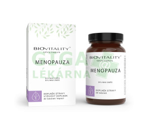 Biovitality Menopauza bylinná směs 30 tob.