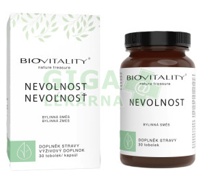 Biovitality Nevolnost bylinná směs 30 tob.