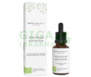Biovitality Psychická nepohoda bezlihový extrakt 25 ml