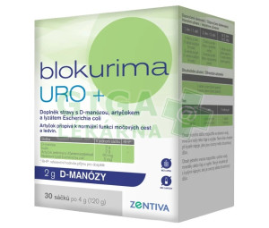 Blokurima URO+ 2g d-manózy 30 sáčků