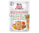 Brit Care Cat Fillets Gravy Turkey Salmon 85g