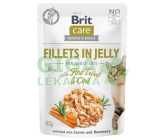 Brit Care Cat Fillets Jelly Trout Cod 85g