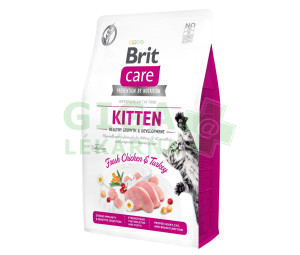 Brit Care Cat GF Kitten Healthy Growth&Development 2kg
