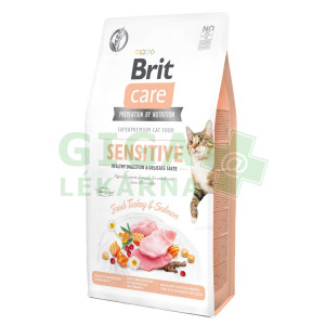Brit Care Cat Grain-Free Sensitive Healthy Digestion & Delicate Taste 7kg