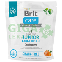 Brit Care Dog Grain-free Junior Large Breed Salmon 1kg