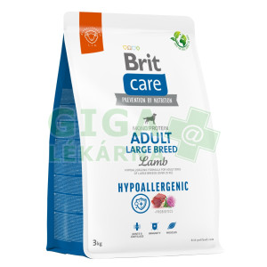 Brit Care Dog Hypoallergenic Adult Large Breed Lamb 3kg