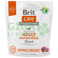 Brit Care Dog Hypoallergenic Adult Medium Breed 1kg