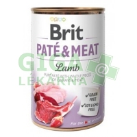 Brit Dog konz Paté & Meat Lamb 400g