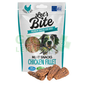 Brit DOG Let’s Bite Meat Snacks Chicken Fillet 80g