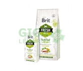 Brit Fresh Dog Duck & Millet Active Run & Work 2,5kg