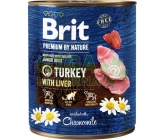 Brit Premium by Nature konz. Turkey & Liver 800 g