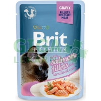 Brit Premium Cat kapsa Salmon for Sterilised 100g