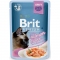 Brit Premium Cat kapsa Salmon for Sterilised 100g