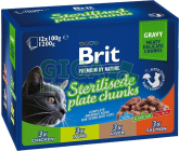 Brit Premium Cat kapsa Sterilised Plate 1200g(12x100g)