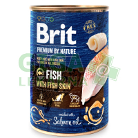 Brit Premium Dog Nature konz Fish Fish Skin 800g