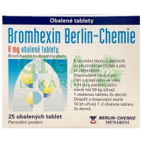 Bromhexin 8 - 25 tablet Berlin-Chemie