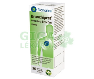 Bronchipret Tymián a Břečťan sirup por.sir.1x50ml
