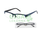 Brýle čtecí +3.00 modro-černé s pouzdrem FLEX