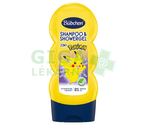 Bübchen šampon a sprchový gel 2v1 Pokémon 230ml