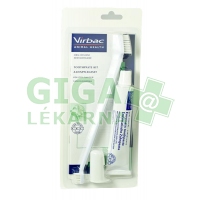 C.E.T. zubní pasta drůbeží - sada 70g + 2 kartáčky