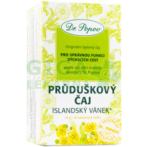 Dr.Popov Čaj Islandský vánek 20x1.5g