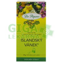 Fotka Dr.Popov Čaj Islandský vánek 20x1.5g Obrázek Dr.Popov Čaj Islandský vánek 20x1.5g