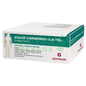 Calcii Carbonici 0.5 MVM 100 tablet