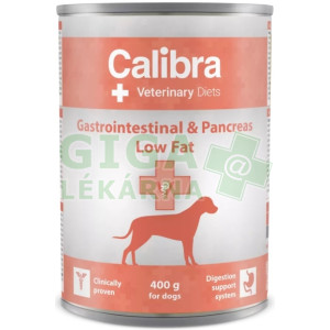 Calibra VD Dog konz. Gastrointestinal Low Fat 400g